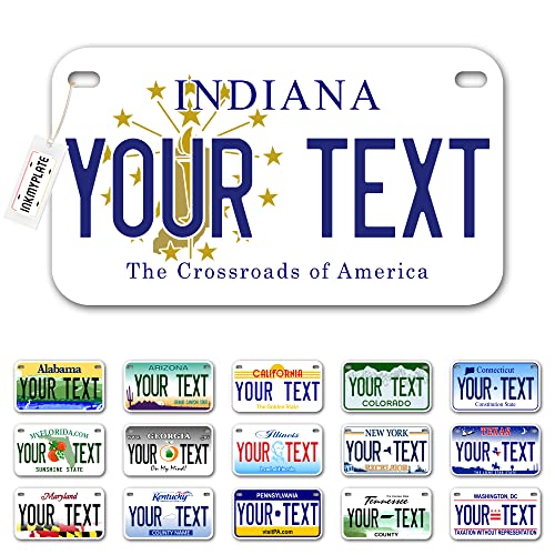 Personalized 50 USA States Plates