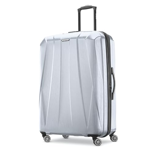 Samsonite Centric 2 Hardside Expandable Luggage with Spinner Wheels, Black, Carry-On 20-Inch