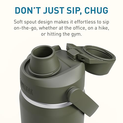 CamelBak Thrive Chug Insulated Stainless Steel Water Bottle Sky Blue, 32oz