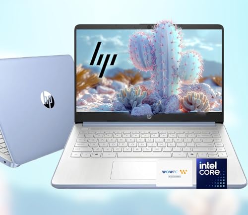 HP 14 Ultrabook • Intel 4-Core N150 • Microsoft 365 • Copilot AI • 32GB RAM • 1.6TB Storage (128GB SSD + 512GB Portable + 1TB OneDrive) • Wi-Fi 6 • 12 Hr Battery • Lavender • w/WOWPC Bundle • Win 11