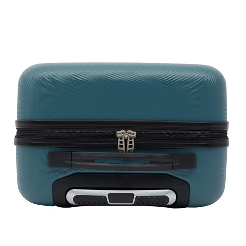 Travelers Club Harper Luggage, Black, 20-Inch Carry-On