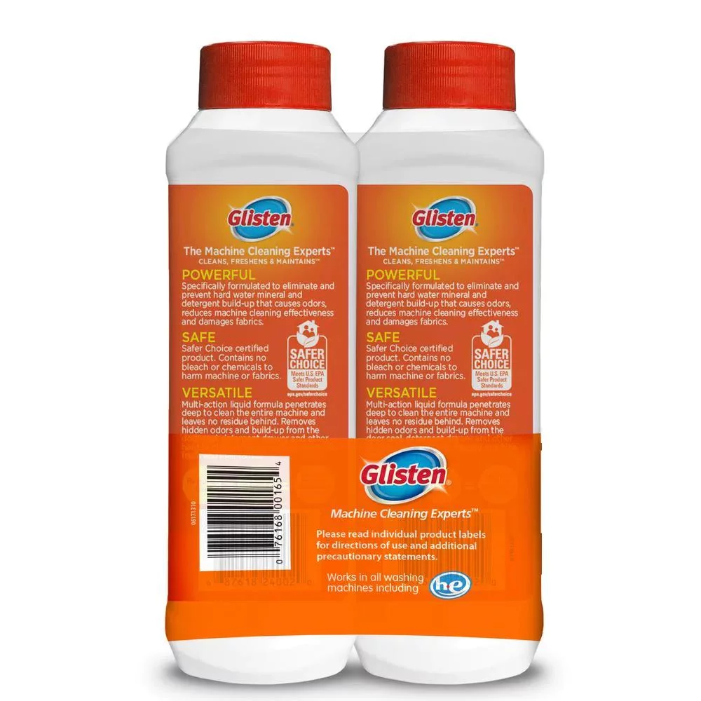 Glisten 12 Oz. Washer Magic Cleaner And Deodorizer Washing Machine Cleaner (6-Pack)