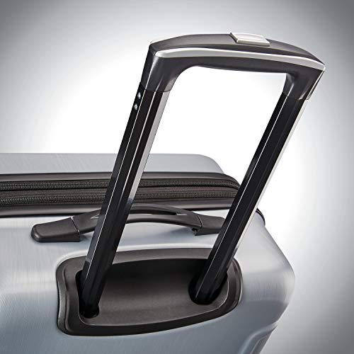 American Tourister Moonlight Hardside Expandable Luggage with Spinner Wheels, Blue Terazzo, 2-Piece Set (20/28)