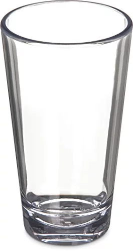Carlisle Alibi Pint Glass, 16oz, Clear, 24 Pack