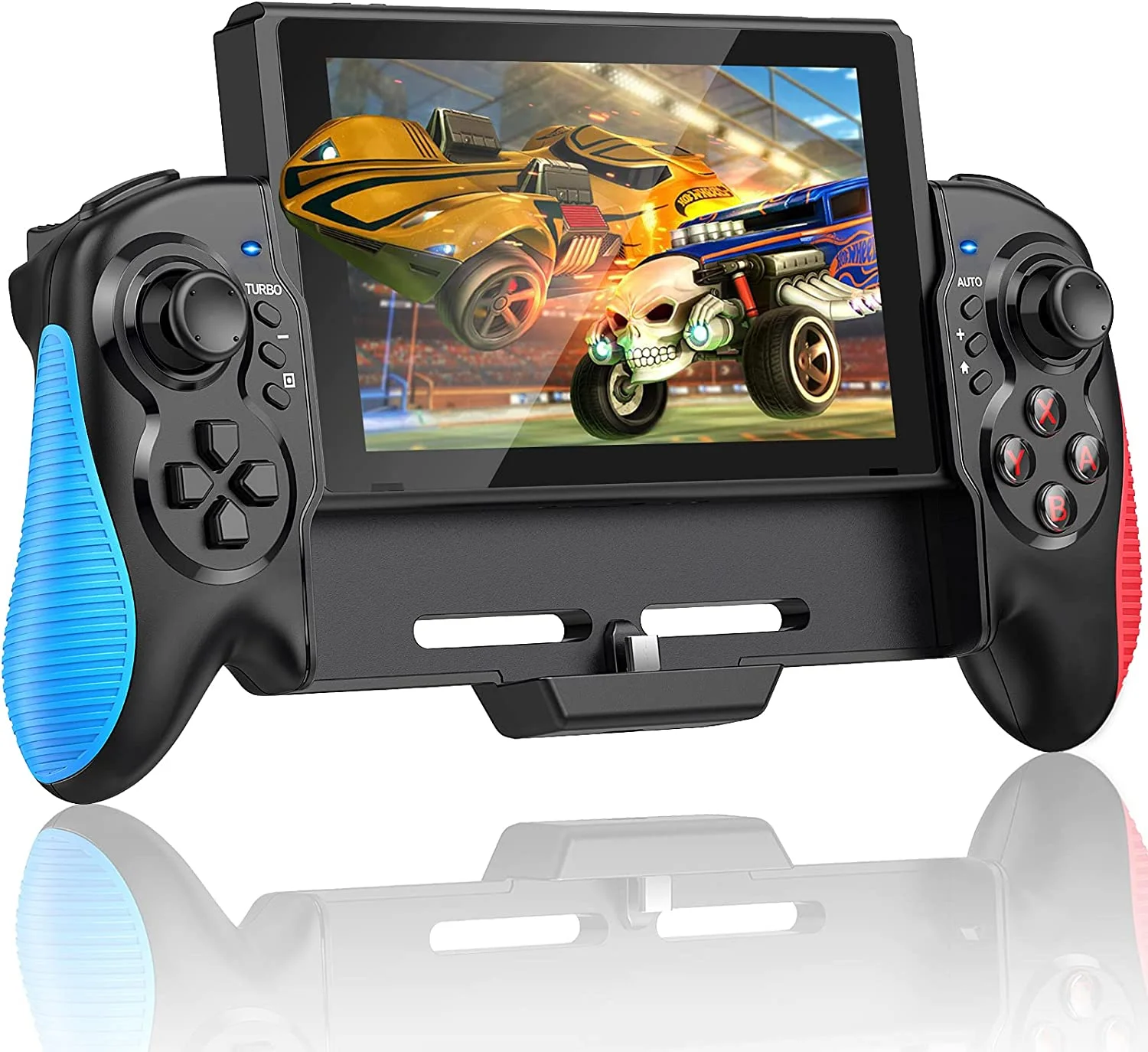 Controller for Nintendo Switch/OLED, One-Piece Joypad Controller Replacement for Nintendo Switch Pro Controller,with Adjustable TURBO and Dual Motor Vibration