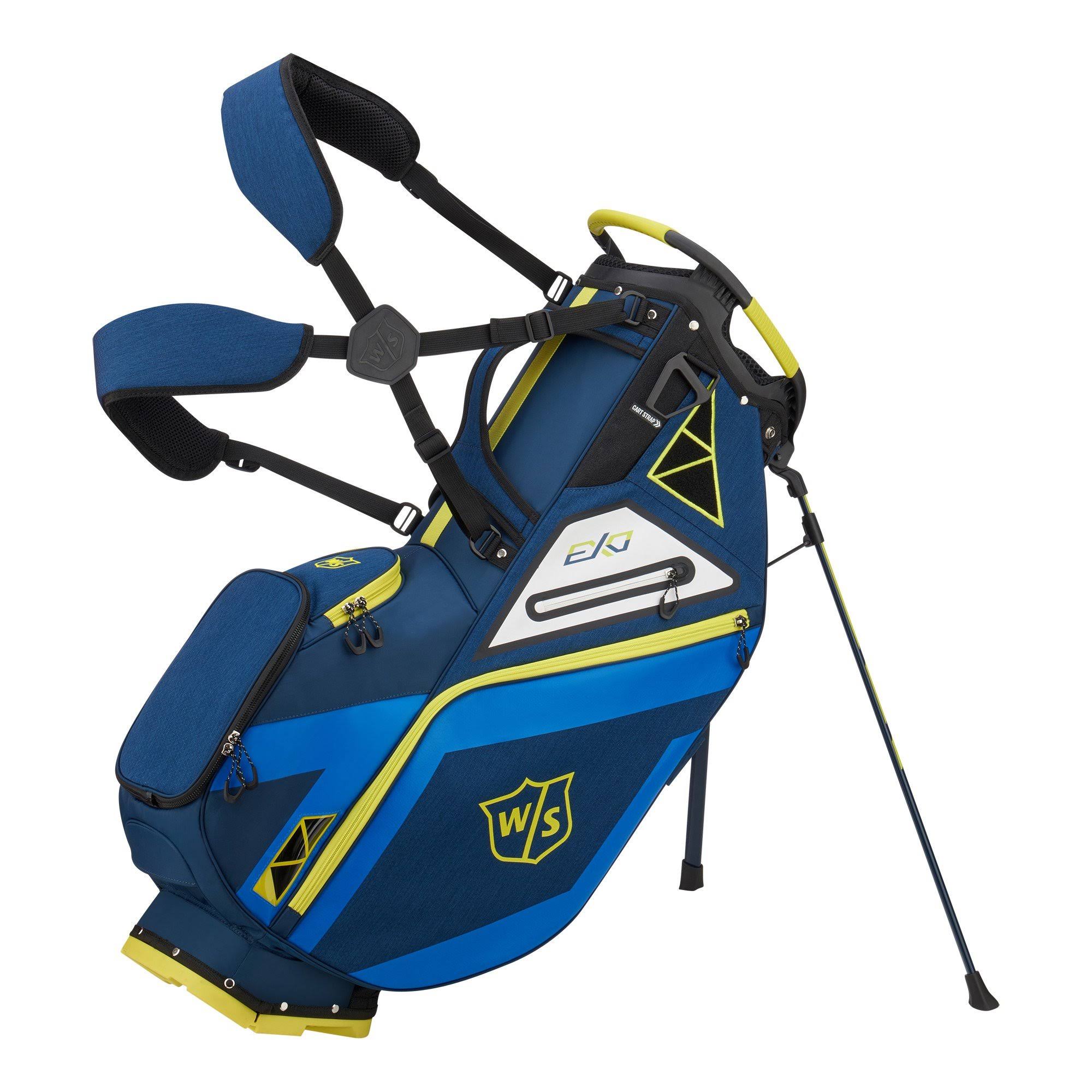 Wilson Staff Carry Golf Bag, Tour Red/White, OSFA