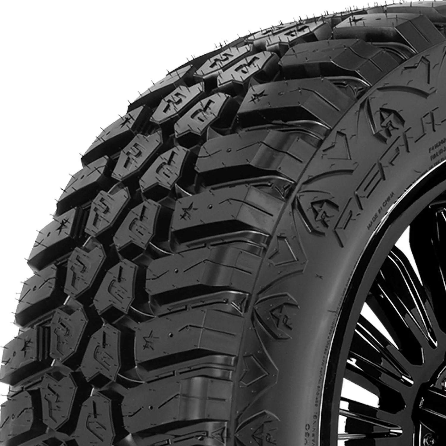 RBP Repulsor MT RX Mud Terrain LT275/65R18 123/120Q E Light Truck Tire Fits: 2019-23 Chevrolet Silverado 1500 LT Trail Boss, 2019-21 GMC Sierra 1500 AT4