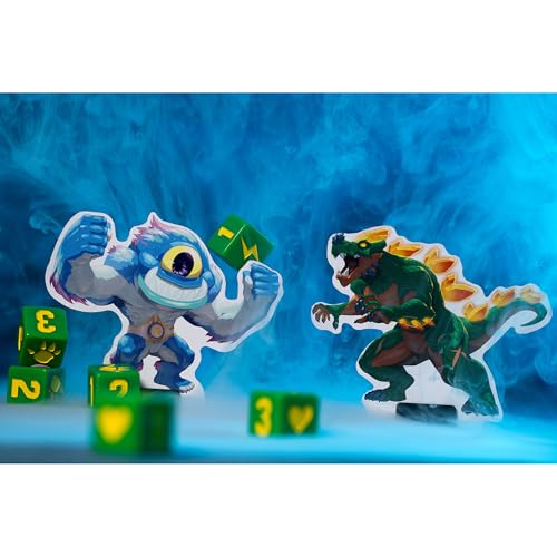 IELLO: King of Monster Island - Strategy Board Game, Sequel of The King of Line, Family Game, Play Cooperatively, Ages 10+, 1-5 Players, 60 Minutes