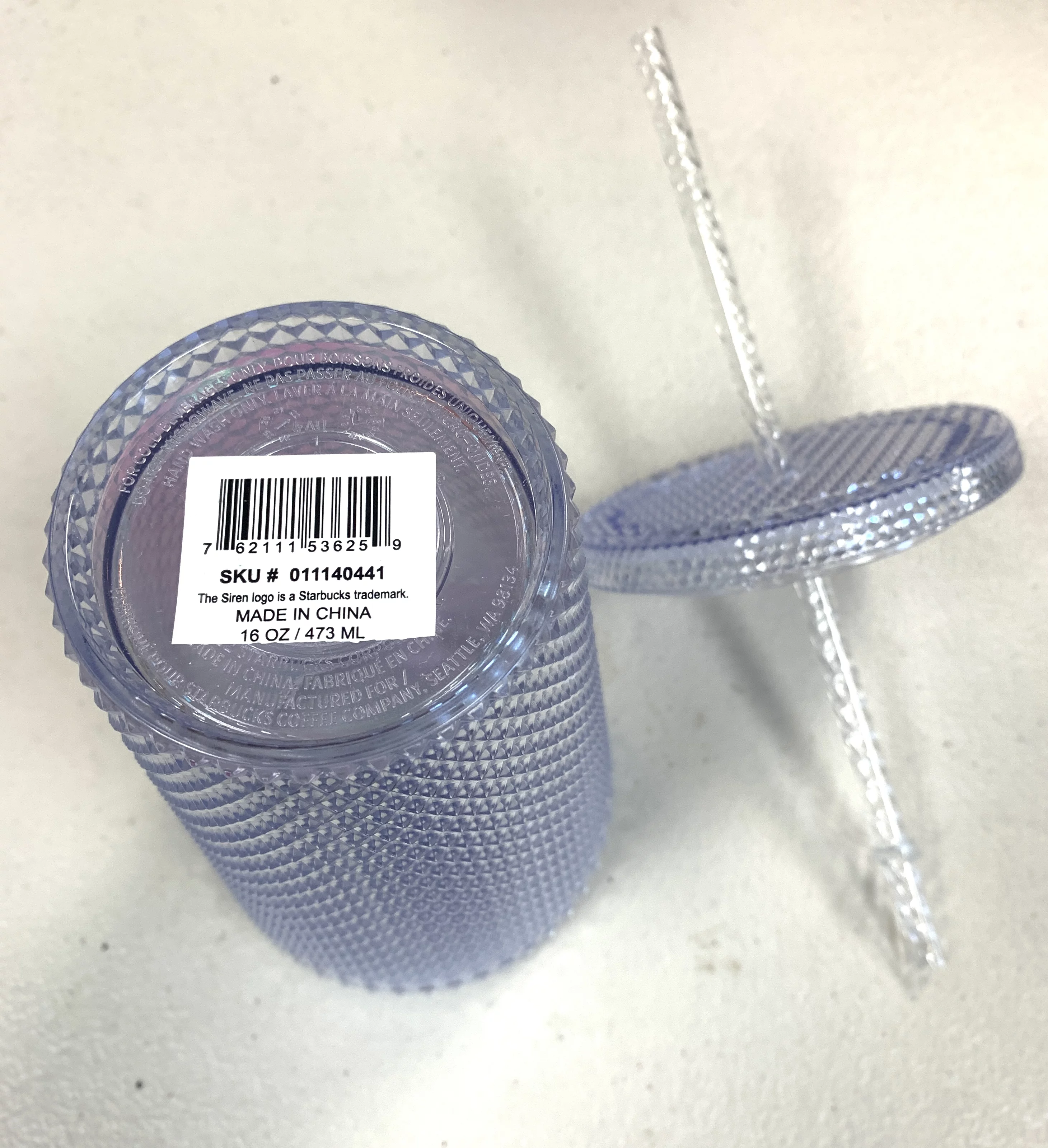 Starbucks 2023 Unicorn Studded Grande 16 oz Tumbler with Straw