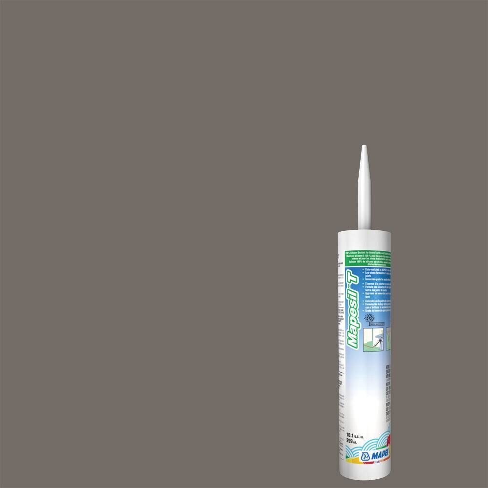 Mapei Mapesil T 10.1-oz Gray Silicone Caulk | 3BT000991