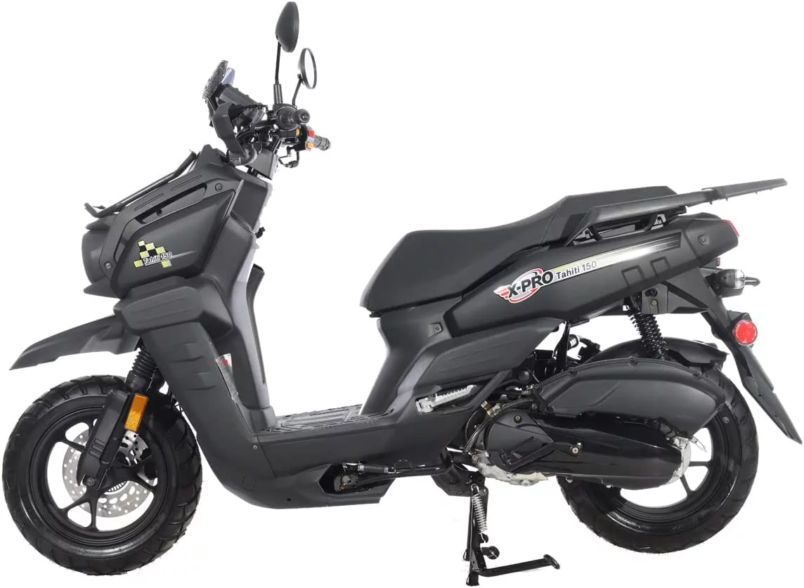 X-Pro Brand New 150cc Gas Moped Scooter, 12