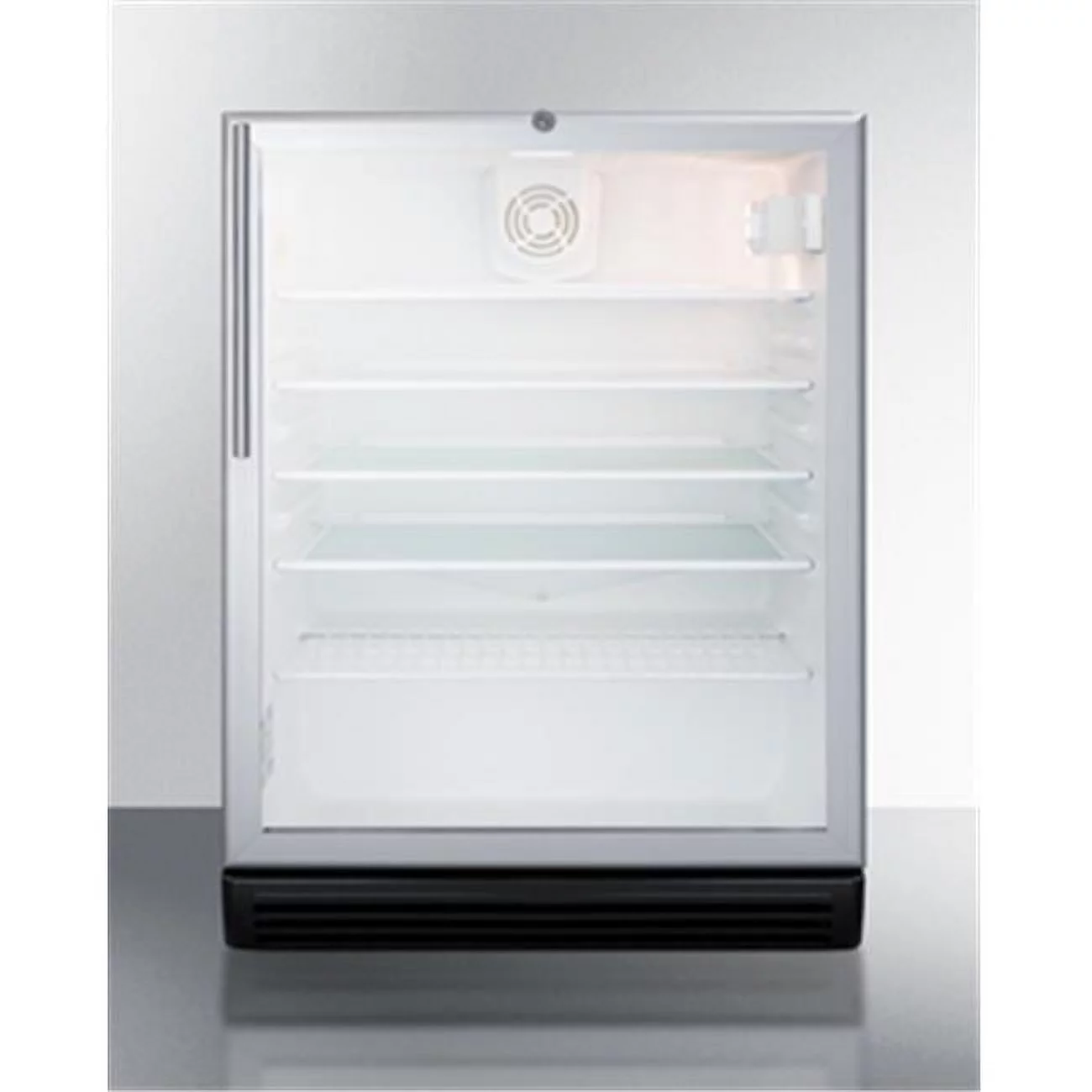 SUMMIT SCR600BGLBIHVADA  SPECIALTY REFRIGERATOR