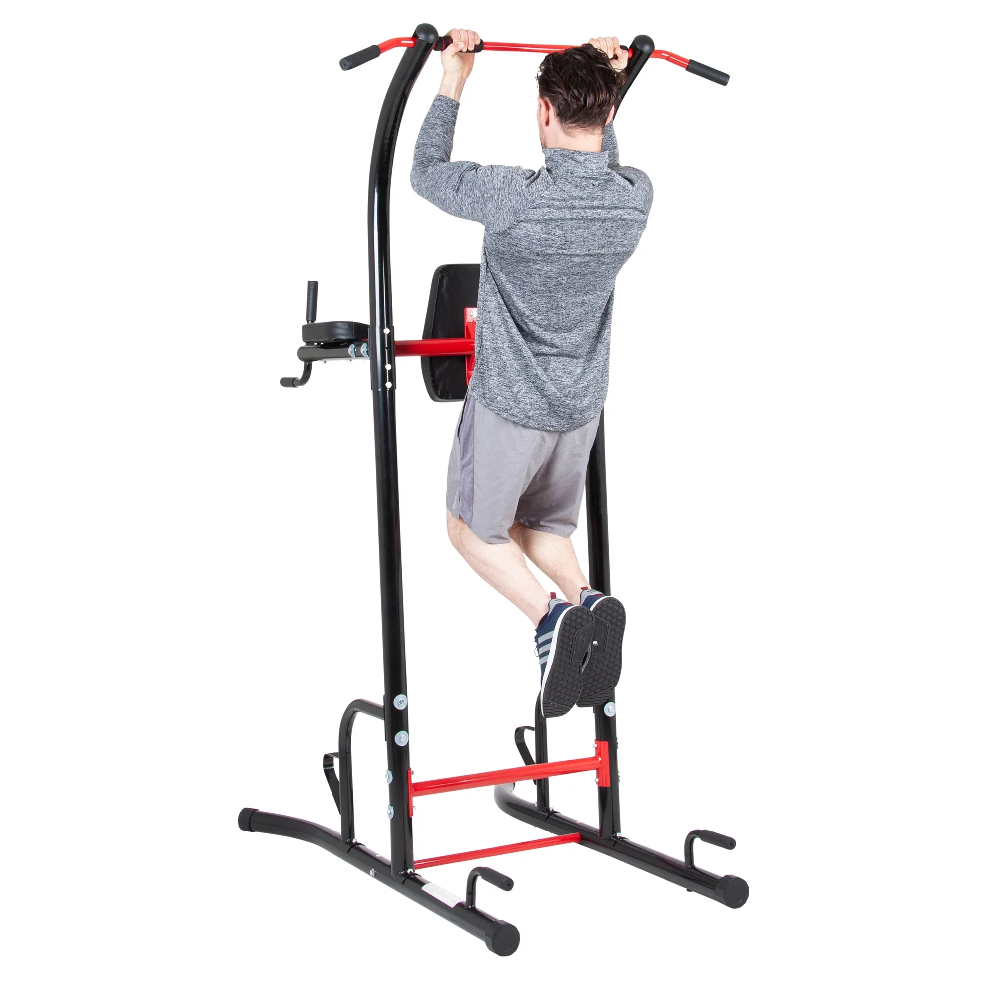 Body Champ PT1180 5-Station Power Tower with Pull Up, Push up, Dip Bars Stations, 250 Max Limit Weight