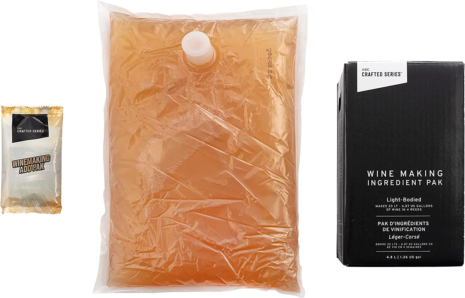 California Mountain Chardonnay | Light-Bodied White Winemaking Kit (4.8 L | 162.3 oz)