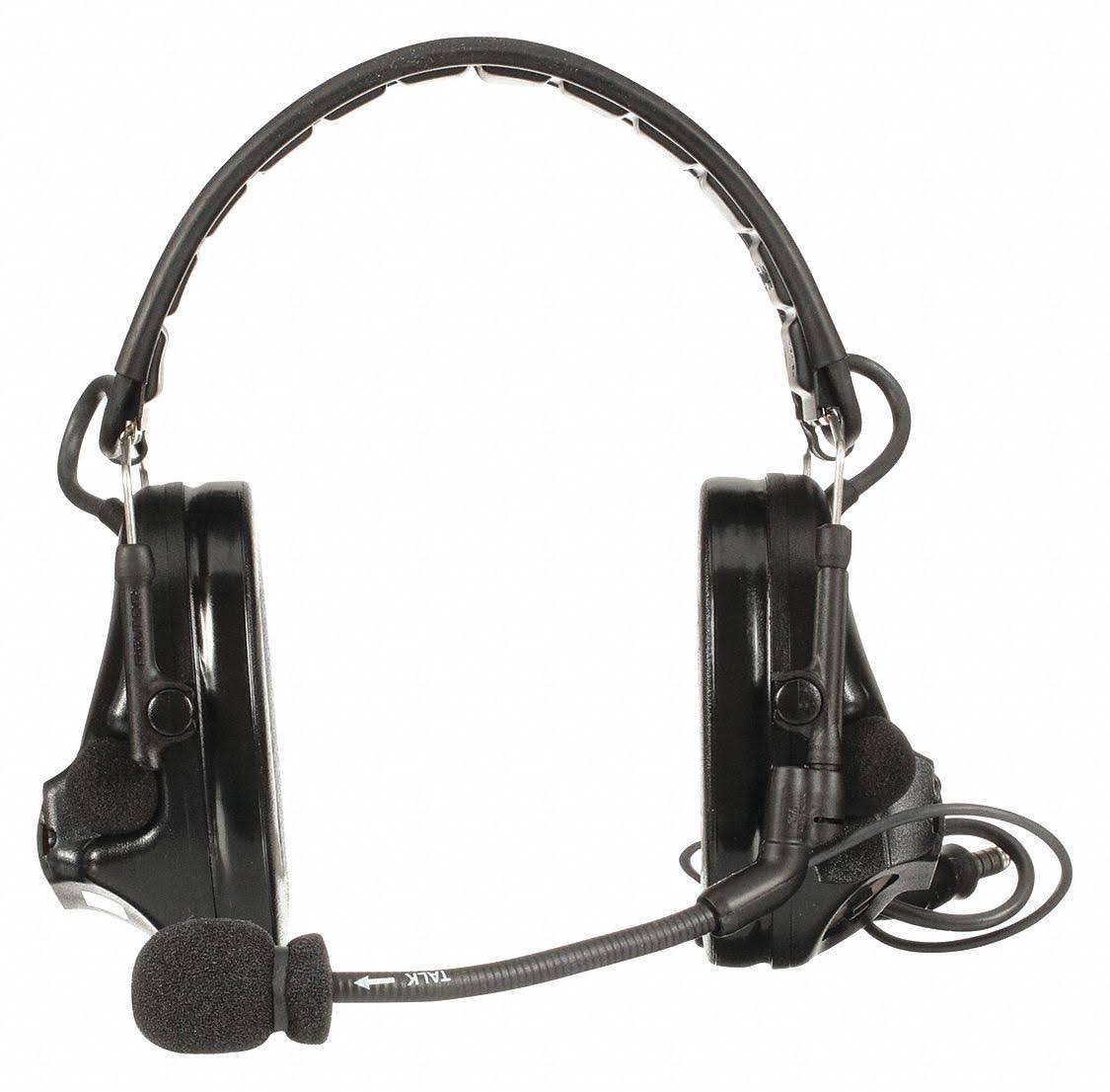 3M MT20H682FB-47 SV Tactical Headset,Two Way,Single Lead,Blk