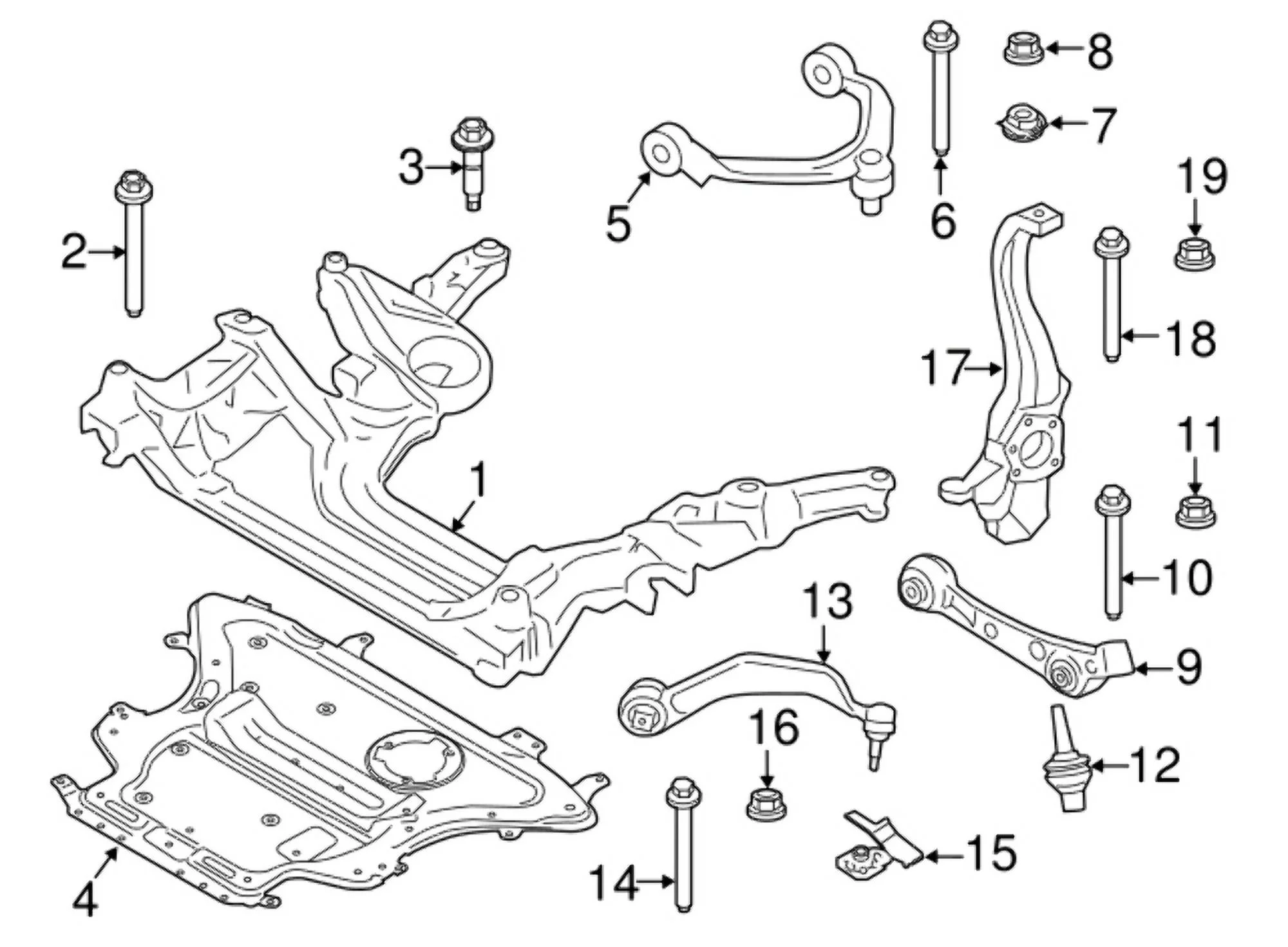 New Genuine BMW A Arm Camber Adjustment Upp (2017-2022) OE 31126870026