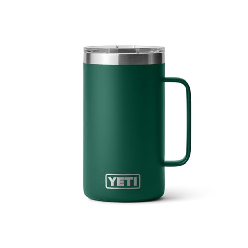 YETI Rambler 24 oz Mug, Vacuum Insulated, Stainless Steel with MagSlider Lid