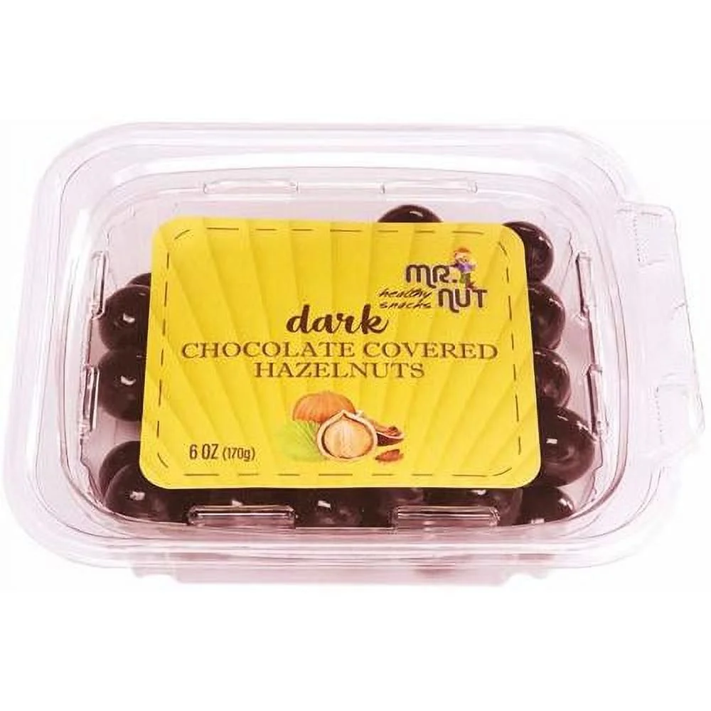 Dark Chocolate Covered Hazelnuts - 1 Pack
