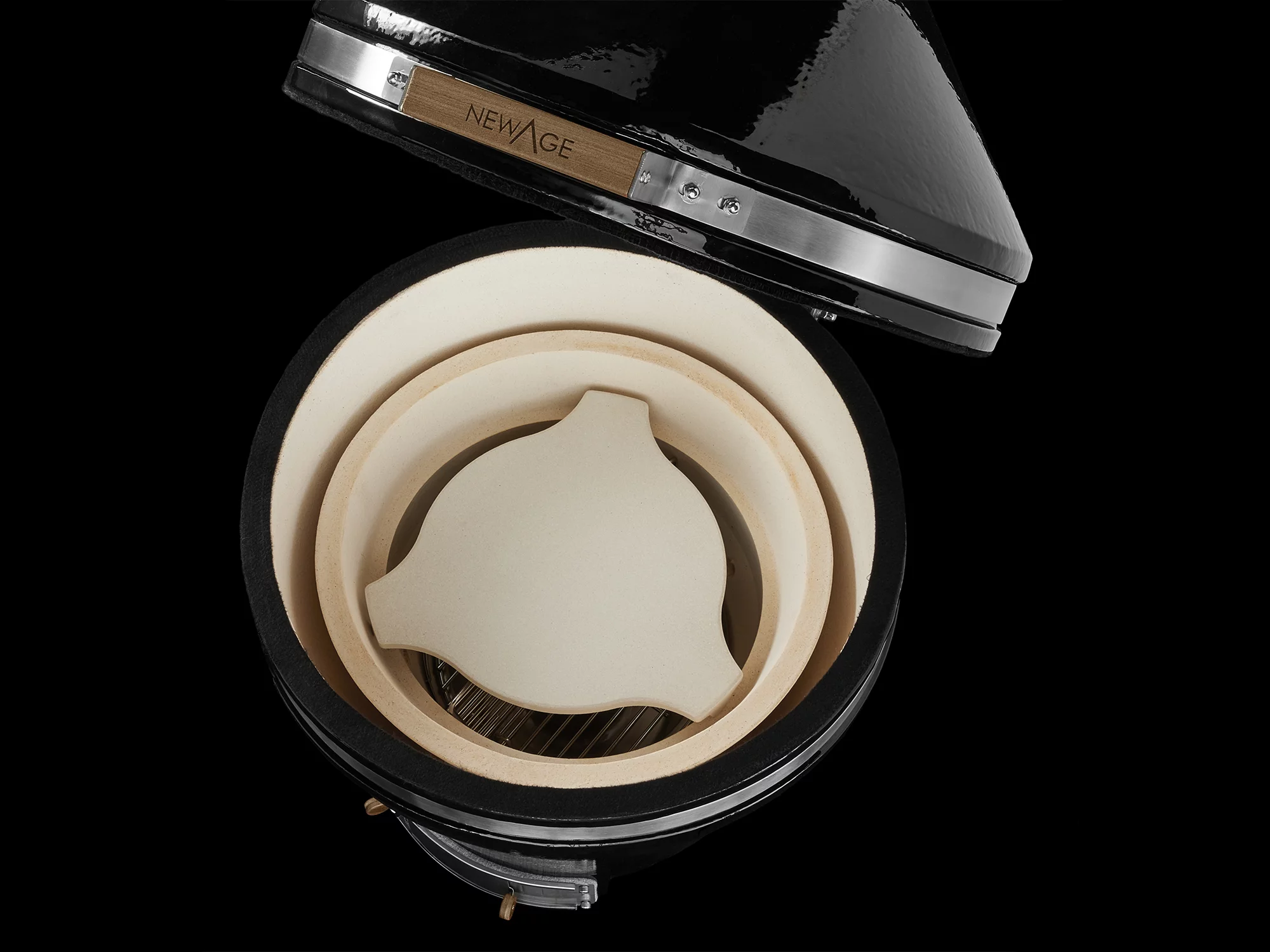 NewAge Products 22 in. Black Kamado Pro Grill