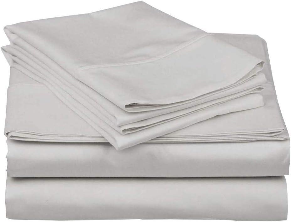 Ultra-Soft Luxury Bedding 100% Egyptian Cotton 4 Piece Sheet Set Fit 21