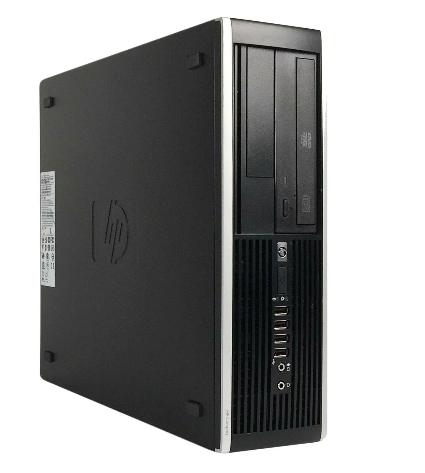 Restored Gaming HP Compaq Pro 6300 sff computer Desktop PC Intel Core i5 Processor, 16GB Ram, 500GB Hard Drive, 240GB SSD, NVIDIA GeForce GT 1030 DDR5, New 24 inch LCD, WiFi, Windows 10 (Refurbished)