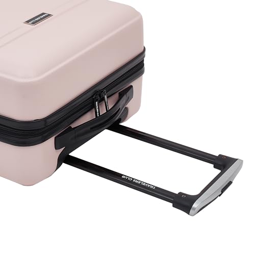 Travelers Club Skyline Spinner Luggage, Gray, 22-Inch Carry-On