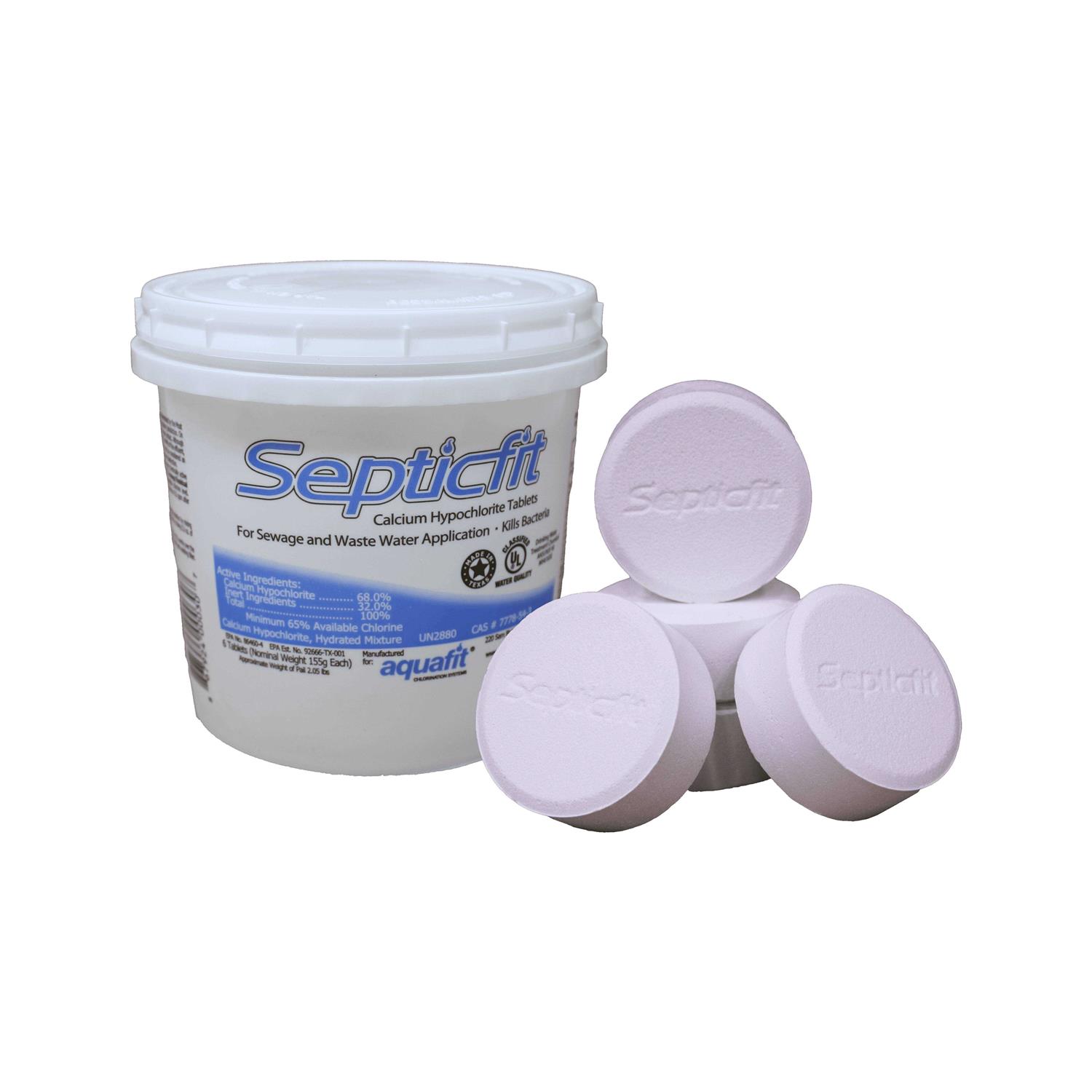 Septicfit Septic Chlorine Tablet 6 Tablet Pail