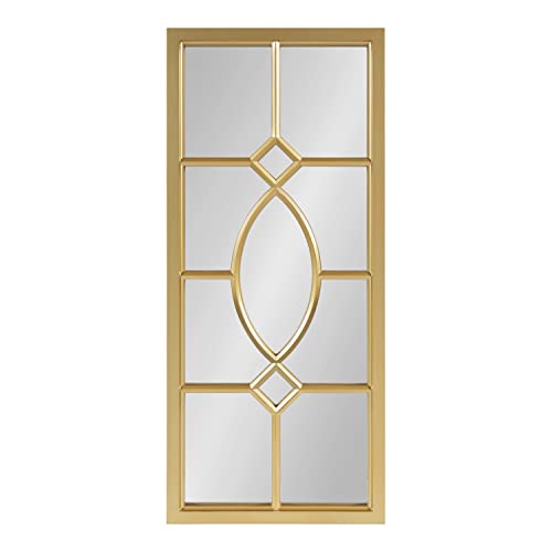 Kate and Laurel Cassat Window Wall Accent Mirror, 13