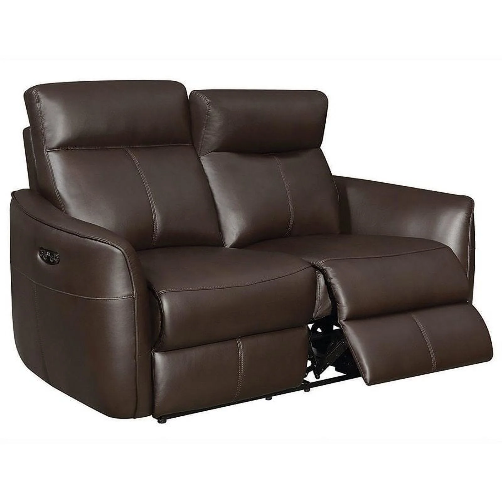 Scranton Dark Brown Power^2 Loveseat