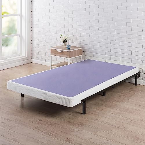 ZINUS Edgar 4 Inch Wood Box Spring, Mattress Foundation, Sturdy Wood Structure, Low Profile, Easy Assembly, King