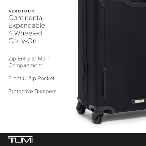 TUMI - Aerotour 4 Wheel Expandable Luggage - Men's and Women's Business and Leisure Travel Suitcase - 21.75