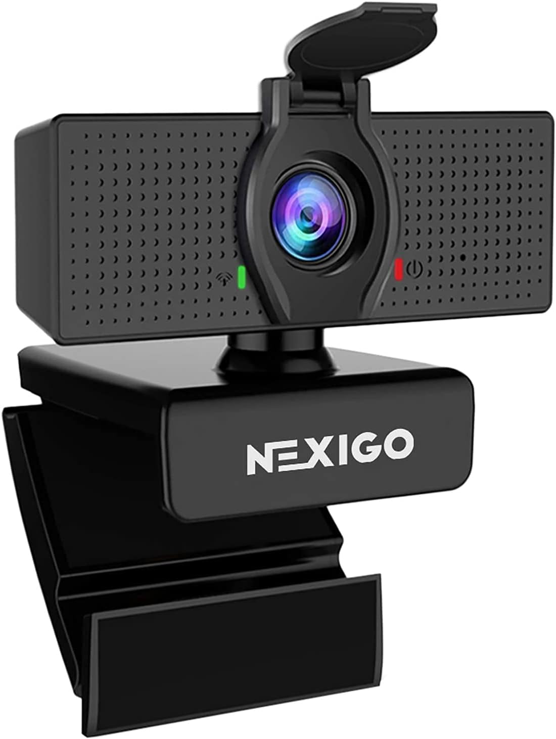 NexiGo N60 1080P Web Camera, HD Webcam with Microphone, Software Control & Privacy Cover, USB Computer Camera, 110-degree FOV, Plug and Play, for Zoom/Skype/Teams, Conferencing and Video Calling Pack of 2