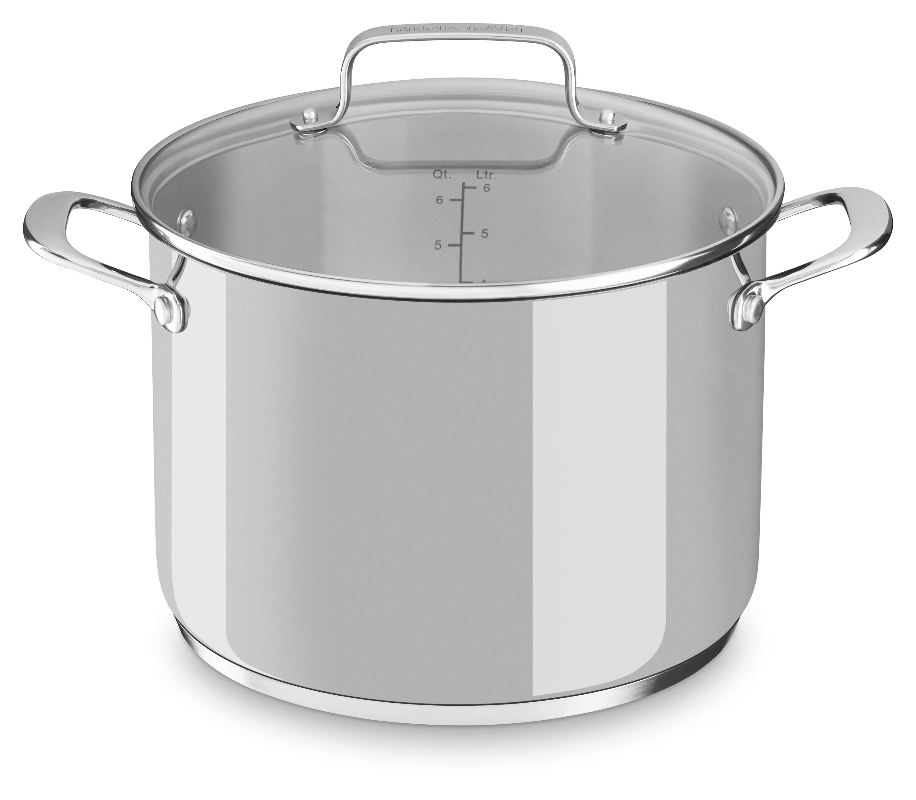 Kitchenaid Stainless Steel 8.0-Quart Stockpot With Lid (Kc2S80Scls)
