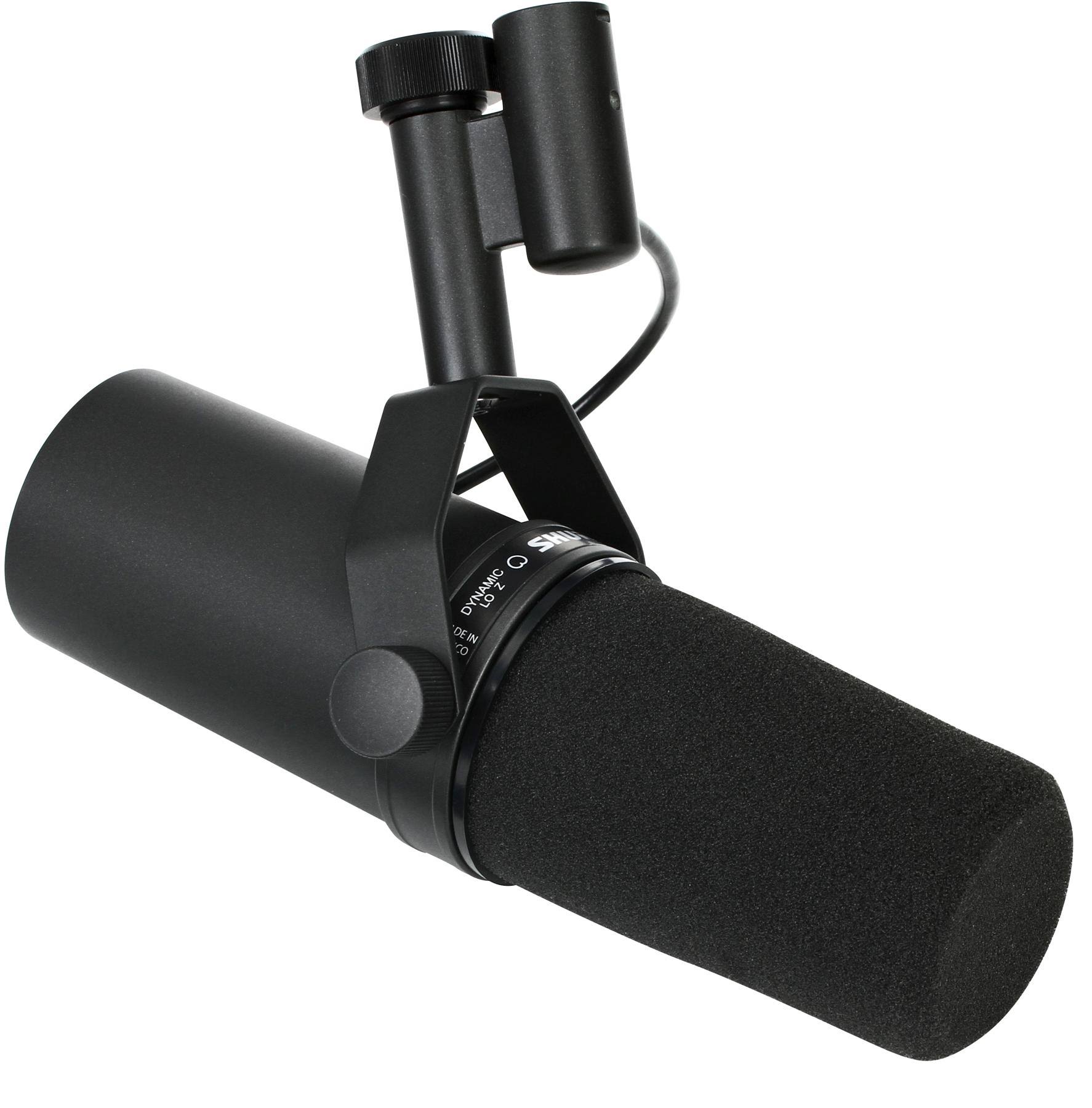 Shure SM7B Cardioid Dynamic Microphone - Black
