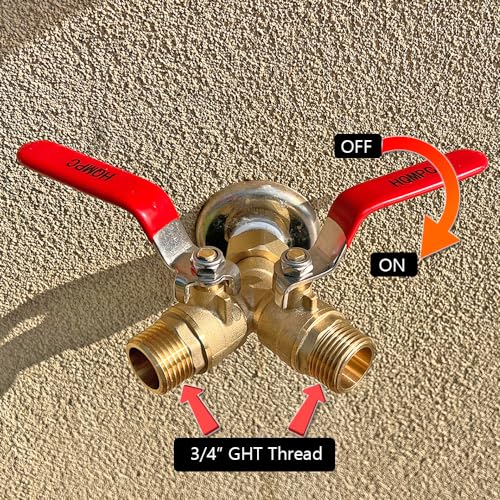 HQMPC Garden Hose Splitter