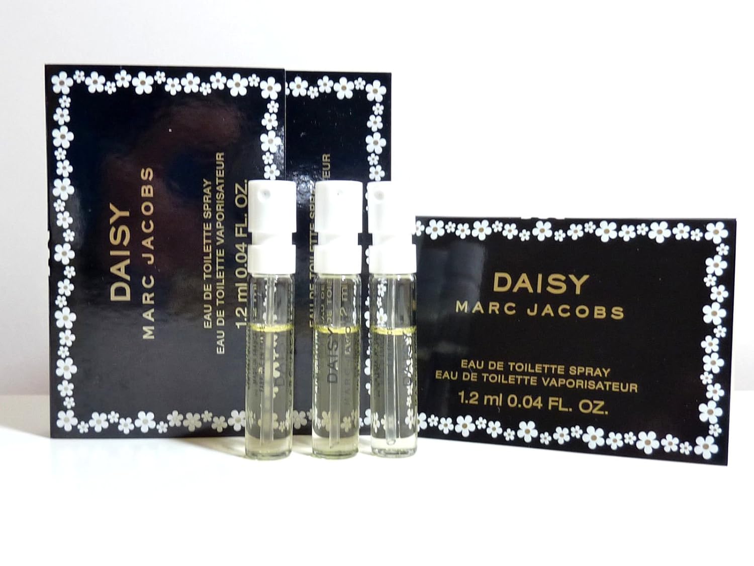 Marc Jacobs DAISY Eau de Toilette Sample Vials (Lot of 3)