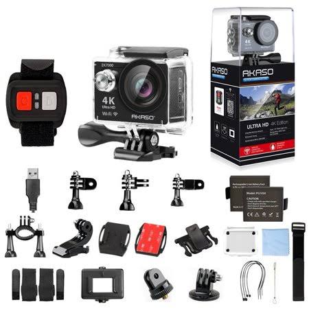 Akaso EK7000 4K WiFi Outdoor Sport Action Camera Ultra HD Waterproof DV Camcorder 12MP Extreme Underwater 1080P/60Fps Video Cam