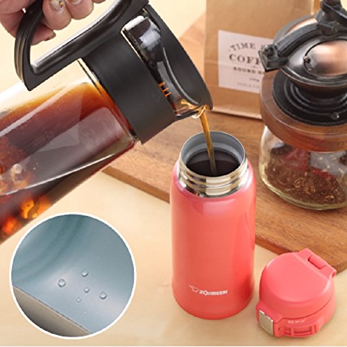 Zojirushi SM-SA60BA Stainless Steel Vacuum Insulated Mug, 1 Count (Pack of 1), Black, 20 oz.