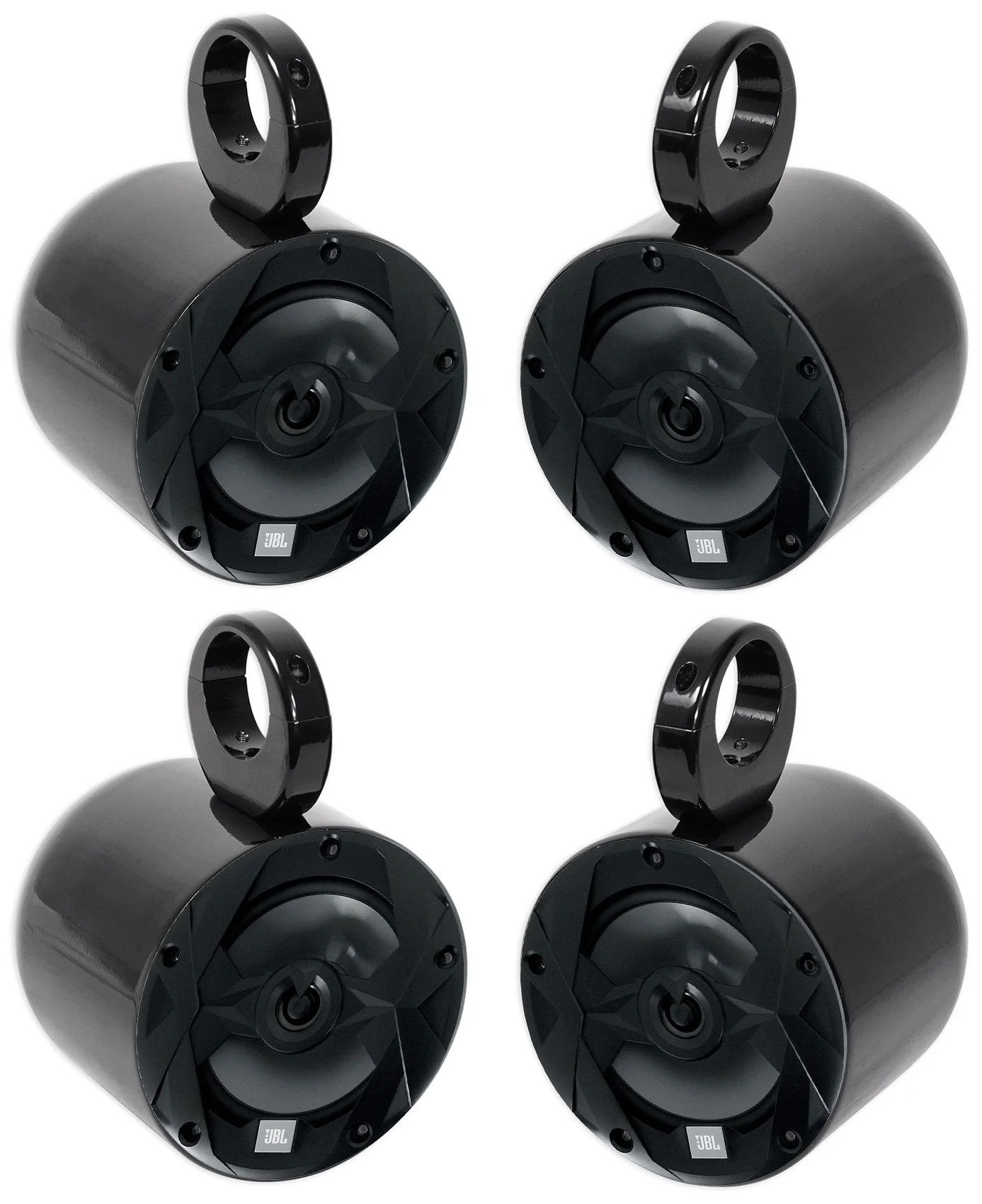 (4) JBL MS65B 75 Watt RMS Marine Boat 6.5