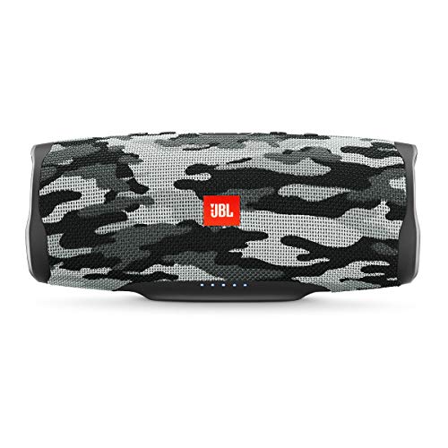 JBL Charge 4 Portable Waterproof Wireless Bluetooth Speaker - Black (Renewed)