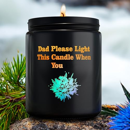 Merry Christmas Candles with Warmer LED, Christmas Decor Gifts Winter Candle with Apple Spice Scent, Apple Candles Over 40 Hours Burn Time, Home Decorations Indoor, 100% Soy Wax,Black