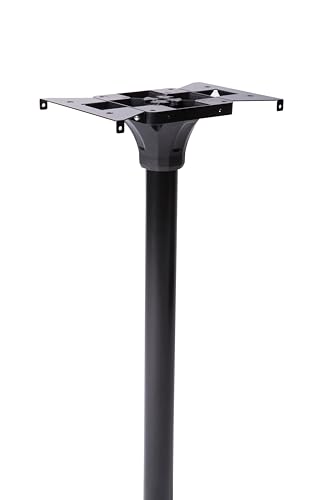 Architectural Mailboxes Chadwick Galvanized Steel Post Mount Mailbox, 8950B-10, Black, Medium Capacity