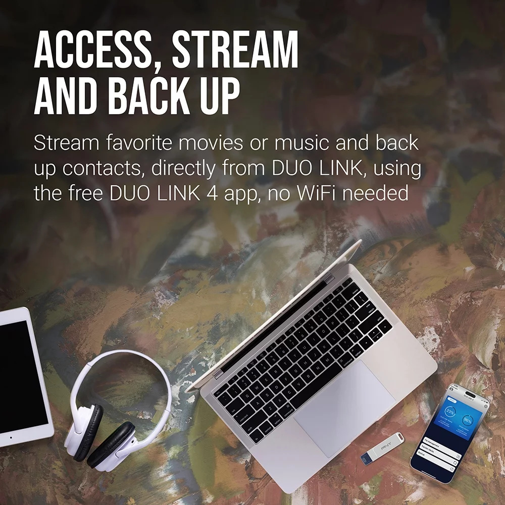 PNY 64GB DUO LINK iOS USB 3.2 Dual Flash Drive