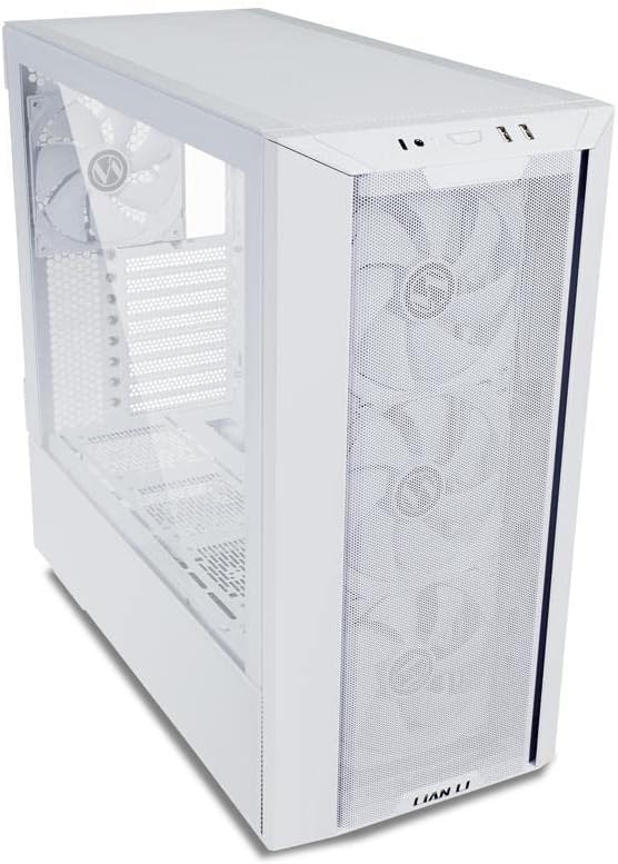 Lian-Li Case Lancool III White Full Tower 4mm tempered glass 3x140mm PWM Fans White