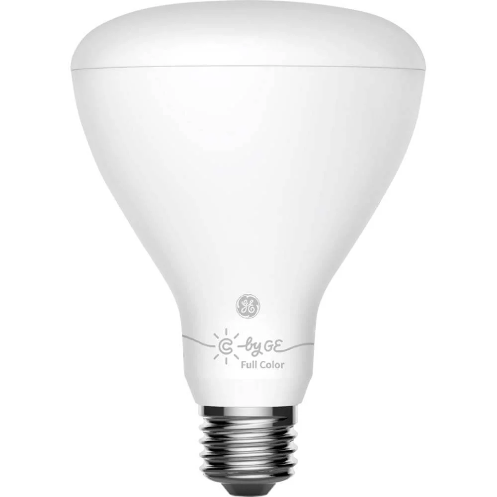 GE - Cync Direct Connect Light Bulbs(2 BR30 LED Color Changing Light Bulbs), 65W