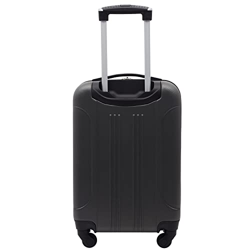 Travelers Club Cosmo Hardside Spinner Luggage, Navy Blue, Carry-On 20-Inch