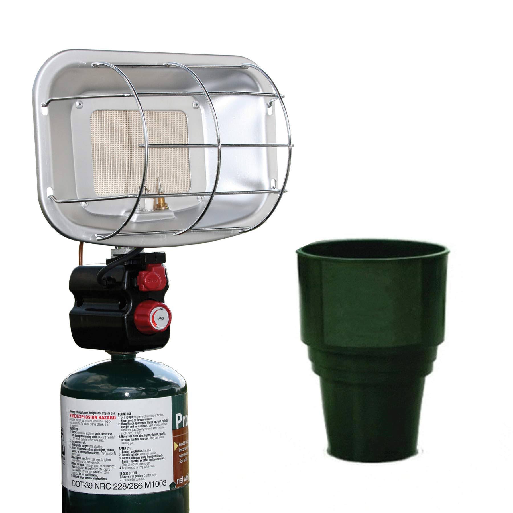 Buggies Unlimited Portable Propane Golf Cart Heater 3000 BTU