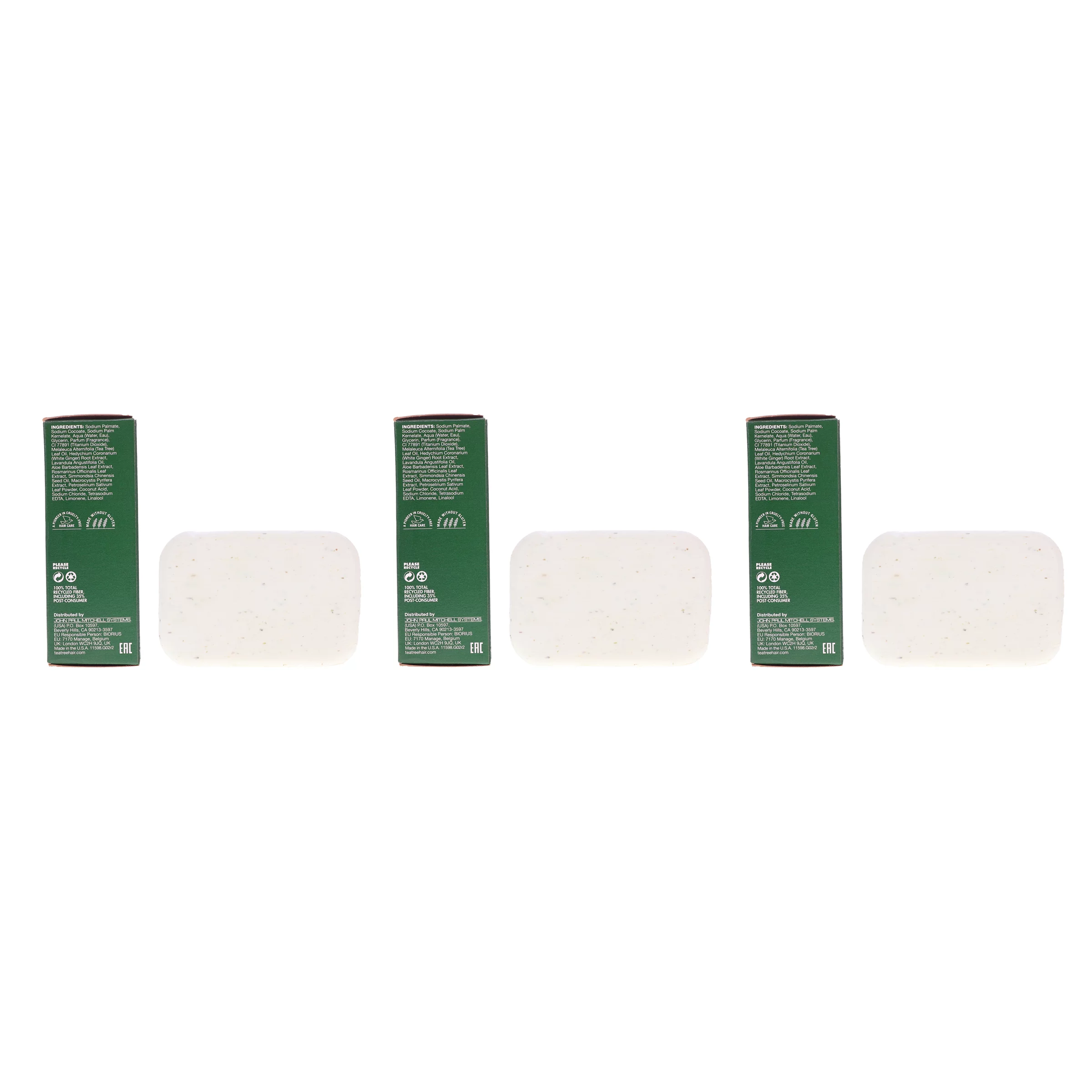 Paul Mitchell Tea Tree Body Bar 5.3 oz 3 Pack