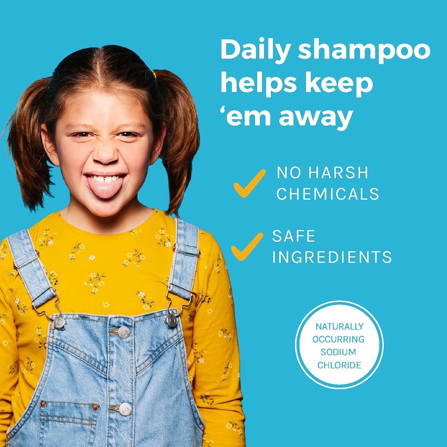 Tec Labs Licefreee Kit All-in-One Complete Lice Killing Treatment, Daily Maintenance Shampoo & Professional Nit Comb in One Box, 4 Piece Set