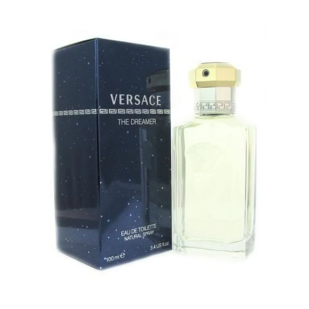 Versace The Dreamer Eau De Toilette Spray, Cologne for Men, 3.3 Oz